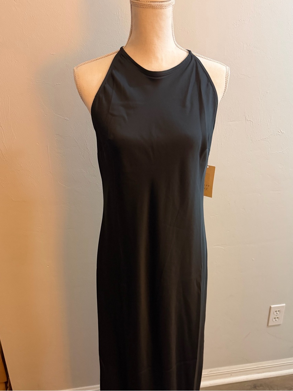 a new day Black Halter Neck Dress